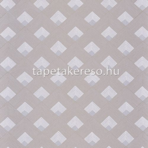 Casamance Misura vlies anyagú szürke, fehér, arany színű geometriai modern tapéta