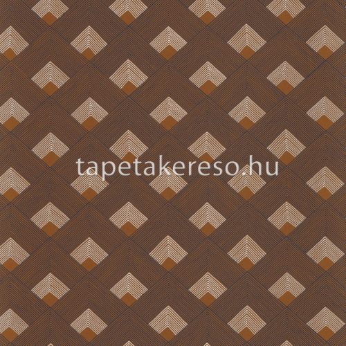 Casamance Misura vlies anyagú barna, lila, ezüst színű geometriai modern tapéta