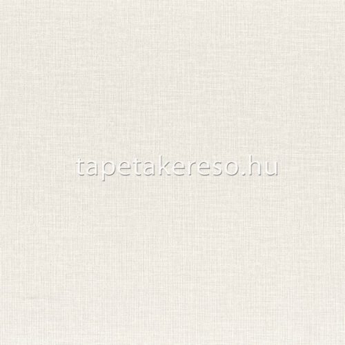 Casamance La Toile vlies, vinyl anyagú törtfehér színű egyszínű, textilhatású modern tapéta