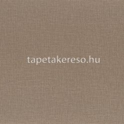   Casamance La Toile vlies, vinyl anyagú barna színű egyszínű, textilhatású modern tapéta