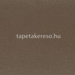   Casamance La Toile vlies, vinyl anyagú barna színű egyszínű, textilhatású modern tapéta