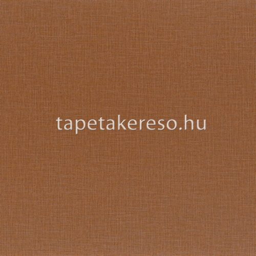 Casamance La Toile vlies, vinyl anyagú rozsdabarna színű egyszínű, textilhatású modern tapéta