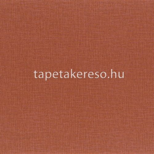 Casamance La Toile vlies, vinyl anyagú korall színű egyszínű, textilhatású modern tapéta