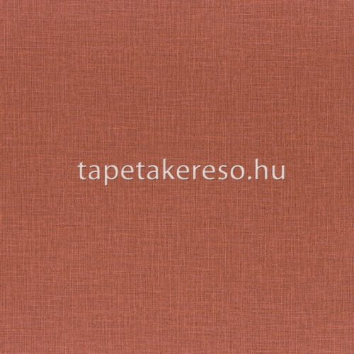 Casamance La Toile vlies, vinyl anyagú korall színű egyszínű, textilhatású modern tapéta