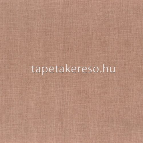 Casamance La Toile vlies, vinyl anyagú korall színű egyszínű, textilhatású modern tapéta