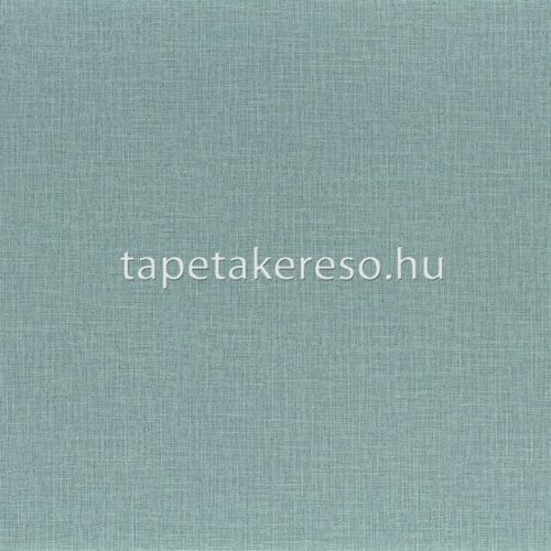 Casamance La Toile vlies, vinyl anyagú türkiz színű egyszínű, textilhatású modern tapéta