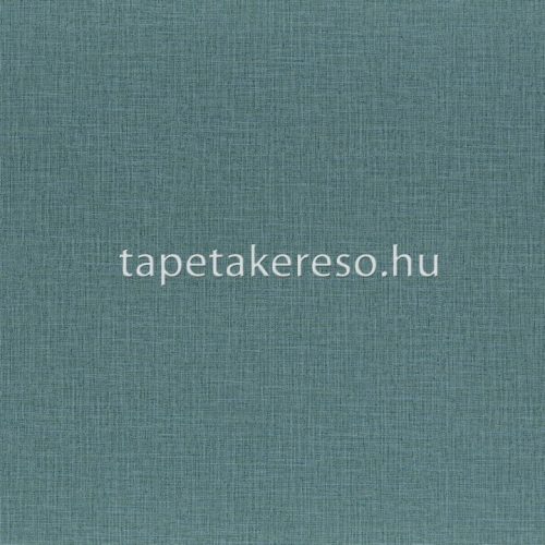 Casamance La Toile vlies, vinyl anyagú türkiz színű egyszínű, textilhatású modern tapéta