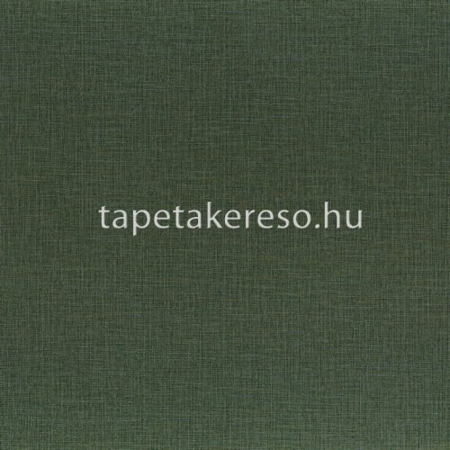Casamance La Toile vlies, vinyl anyagú zöld színű egyszínű, textilhatású modern tapéta