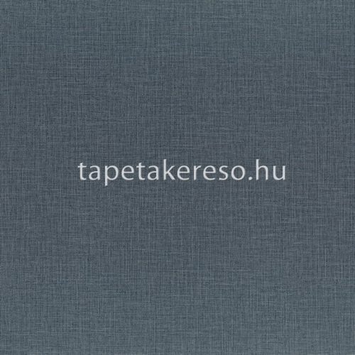 Casamance La Toile vlies, vinyl anyagú kék színű egyszínű, textilhatású modern tapéta