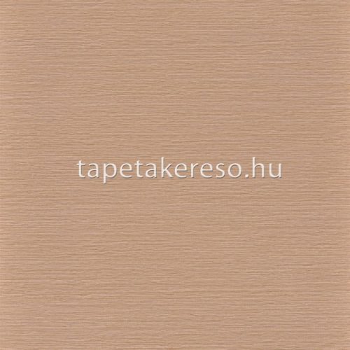 Casamance Manille vinyl, vlies anyagú barack színű vonalas, szövethatású natural tapéta