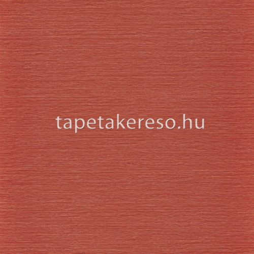Casamance Manille vinyl, vlies anyagú piros színű vonalas, szövethatású natural tapéta