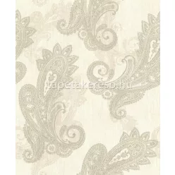   Rasch Indian Style vlies, vinyl anyagú beige, barna színű keleties modern tapéta