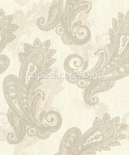 Rasch Indian Style vlies, vinyl anyagú beige, barna színű keleties modern tapéta