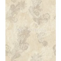   Rasch Indian Style vlies, vinyl anyagú beige, szürke színű keleties modern tapéta