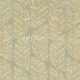 Casamance Orphée vlies anyagú zöld, beige, arany színű geometriai modern tapéta