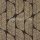 Casamance Orphée vlies anyagú fekete, beige, barna színű geometriai modern tapéta