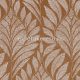 Casamance Printems Viennois vlies anyagú rozsdabarna, arany, törtfehér színű leveles modern tapéta