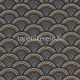 Casamance Printems Viennois vlies anyagú fekete, bronz, fehér, kék színű art deco modern tapéta