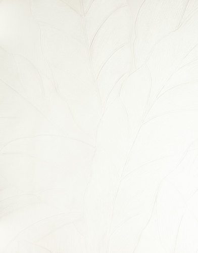 Arte Monsoon papír, vinyl anyagú fehér színű leveles modern tapéta