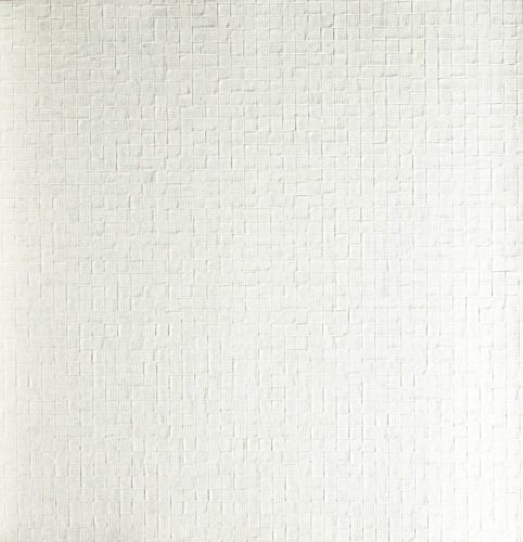 Arte Monsoon papír, vinyl anyagú fehér, szürke színű kockás modern tapéta