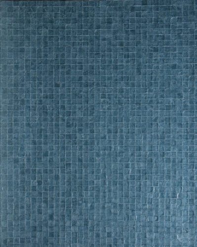 Arte Monsoon papír, vinyl anyagú kék színű kockás modern tapéta