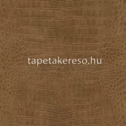   Rasch African Queen vlies, vinyl anyagú barna színű bőrmintás modern, natural tapéta