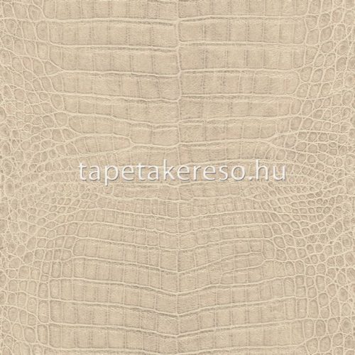 Rasch African Queen vlies, vinyl anyagú beige színű bőrmintás modern, natural tapéta