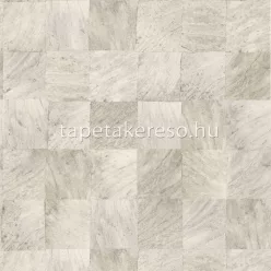   Casamance Végétal vlies, vinyl anyagú szürke, beige színű kockás, famintás natural tapéta