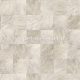 Casamance Végétal vlies, vinyl anyagú szürke, beige színű kockás, famintás natural tapéta