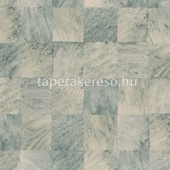   Casamance Végétal vlies, vinyl anyagú beige, kék színű kockás, famintás natural tapéta
