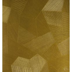   Arte Monsoon papír, vinyl anyagú arany színű geometriai, struktúrált modern tapéta
