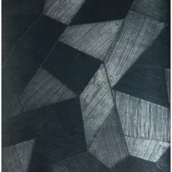   Arte Monsoon papír, vinyl anyagú szürke, kék színű geometriai, struktúrált modern tapéta