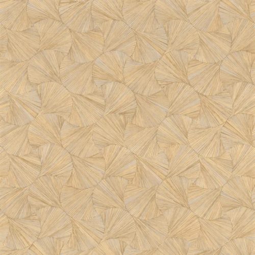 Casamance Nature Précieuse vlies, vinyl anyagú okker színű geometriai, vonalas modern, natural tapéta