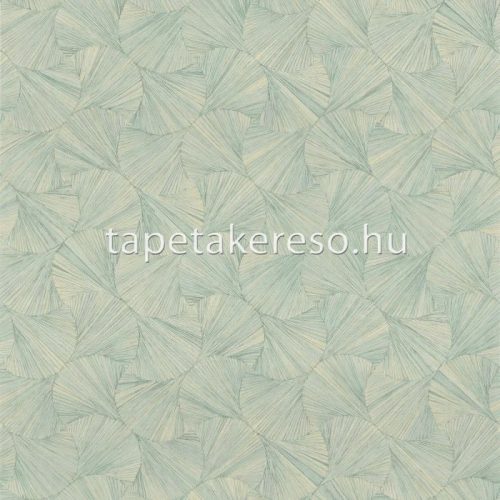 Casamance Nature Précieuse vlies, vinyl anyagú zöld, beige színű geometriai, vonalas modern, natural tapéta
