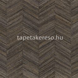   Casamance Végétal vlies, vinyl anyagú barna, szürke színű bambusz, chevron natural tapéta