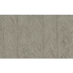   Arte Selva papír, vinyl anyagú szürke, beige színű leveles modern, natural tapéta