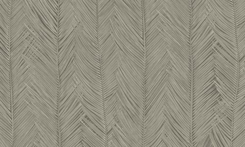 Arte Selva papír, vinyl anyagú szürke, beige színű leveles modern, natural tapéta