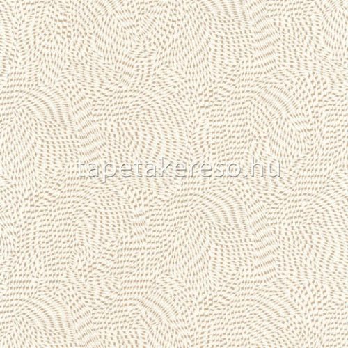 Casamance Select 8 vlies anyagú fehér, barna színű absztrakt modern tapéta