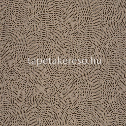 Casamance Select 8 vlies anyagú barna, fekete színű absztrakt modern tapéta