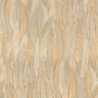 Casamance Nature Précieuse vlies, vinyl anyagú barna, okker színű leveles modern, natural tapéta