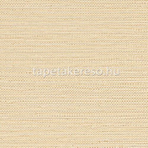 Casamance Golfe Du Bengale vinyl, vlies anyagú okker színű szövethatású, egyszínű modern, natural tapéta