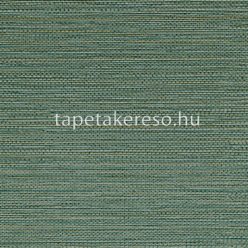   Casamance Golfe Du Bengale vinyl, vlies anyagú zöld színű szövethatású, egyszínű modern, natural tapéta