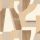 Casamance Mouvements vlies, vinyl anyagú beige, barna színű geometriai modern tapéta