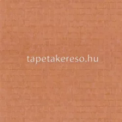   Casanance TEXTURE CÉRAME vlies, vinyl anyagú narancssárga színű kockás, struktúrált natural tapéta