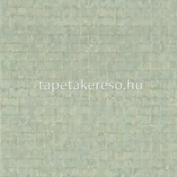   Casanance TEXTURE CÉRAME vlies, vinyl anyagú zöld, beige színű kockás, struktúrált natural tapéta