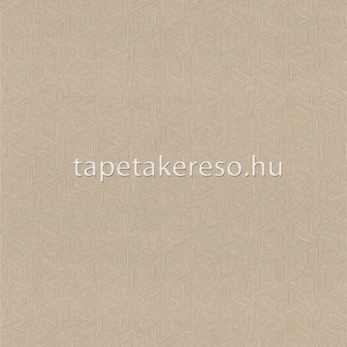 Casamance Nature Précieuse vlies, vinyl anyagú barna színű struktúrált, geometriai modern, natural tapéta