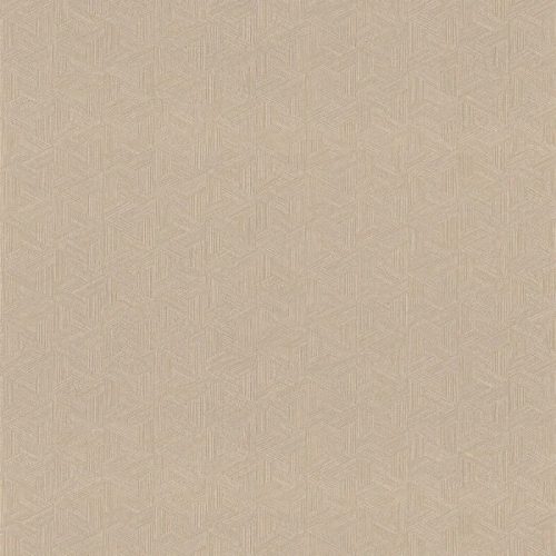 Casamance Nature Précieuse vlies, vinyl anyagú barna színű struktúrált, geometriai modern, natural tapéta