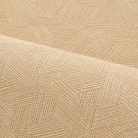 Casamance Nature Précieuse vlies, vinyl anyagú okker színű struktúrált, geometriai modern, natural tapéta