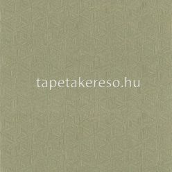   Casamance Nature Précieuse vlies, vinyl anyagú zöld színű struktúrált, geometriai modern, natural tapéta