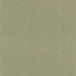   Casamance Nature Précieuse vlies, vinyl anyagú zöld színű struktúrált, geometriai modern, natural tapéta
